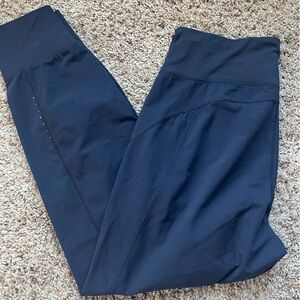 Navy Blue Athleta Distance joggers, size M